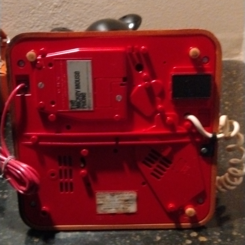 1976 VINTAGE MICKEY MOUSE PHONE IN WORKING AND EXCELLENT CONDITION - Picture 11 of 11